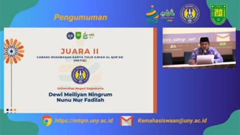 PLB Juara dalam MTQMN UNY